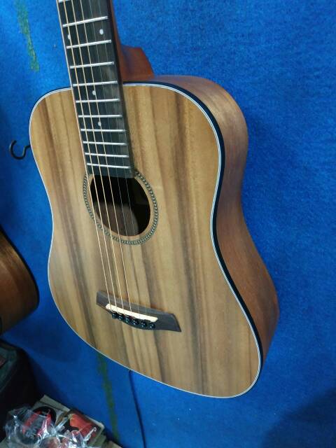 Gitar Akustik Elektrik Cowboy Original Ukuran 3/4 GW120NSK Solid EQ Toner Murah