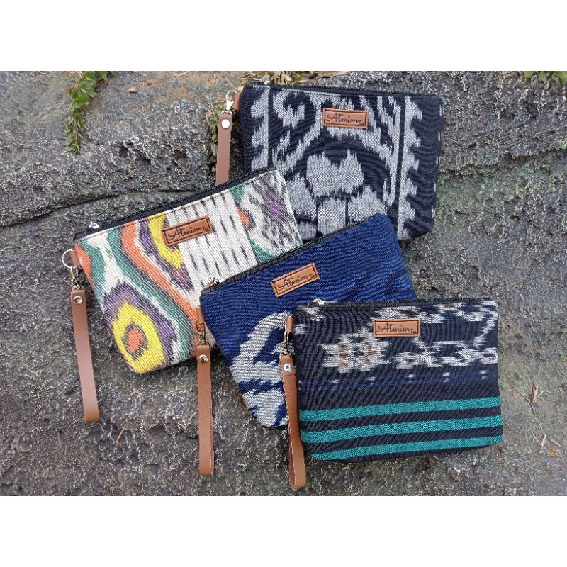 New Collection grosir dompet TENUN TROSO Jepara/ Clutch tenun Troso