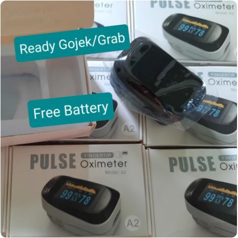 Oximeter Fingertip Alat Ukur Saturasi Oksigen Darah