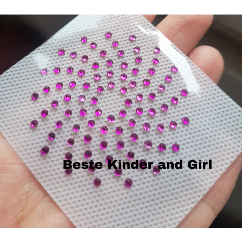 SWAROSKI PAYET MOTE  HIJAB GOSOK MANIK LOGO HOTFIX HOT FIX KHIMAR PED CADAR KERUDUNG  GRADE A BLINK 