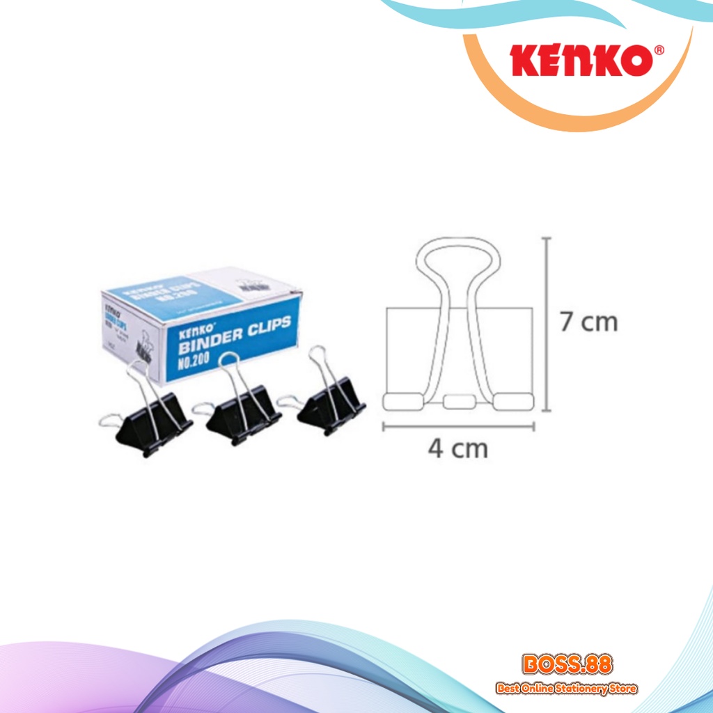 

BINDER CLIP / KLIP BINDER KENKO NO. 200