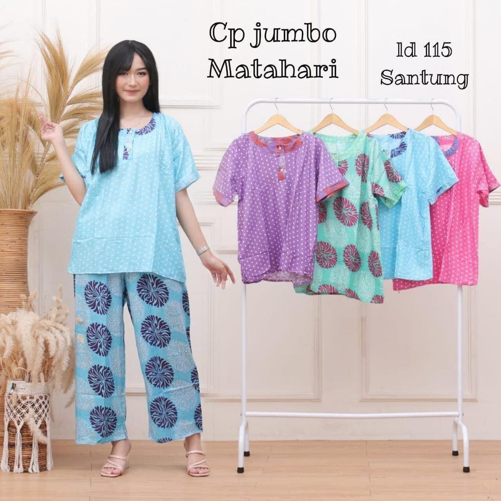 One Set Jumbo Piyama - Setelan Jumbo