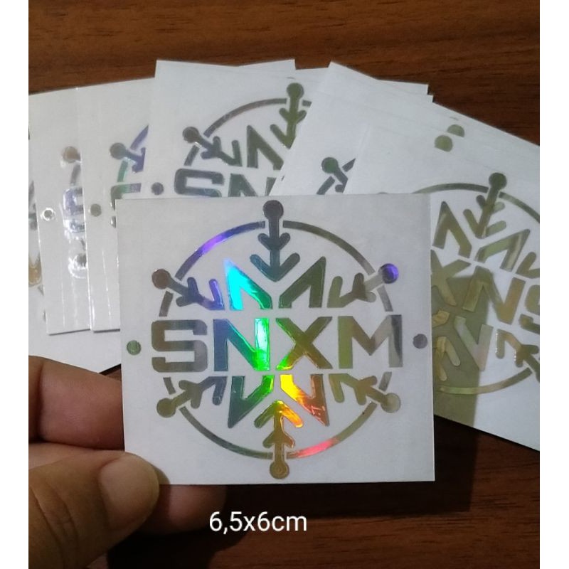 

STICKER LOGO SNXM CUTTING