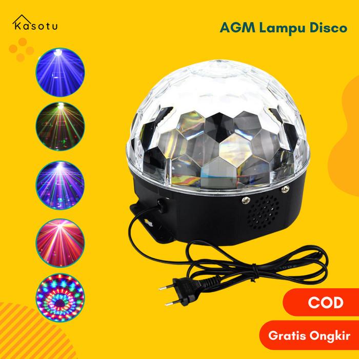 Lampu Disco Disko Diskotik Hias Putar Laser 20W Warna Warni Led Rgb