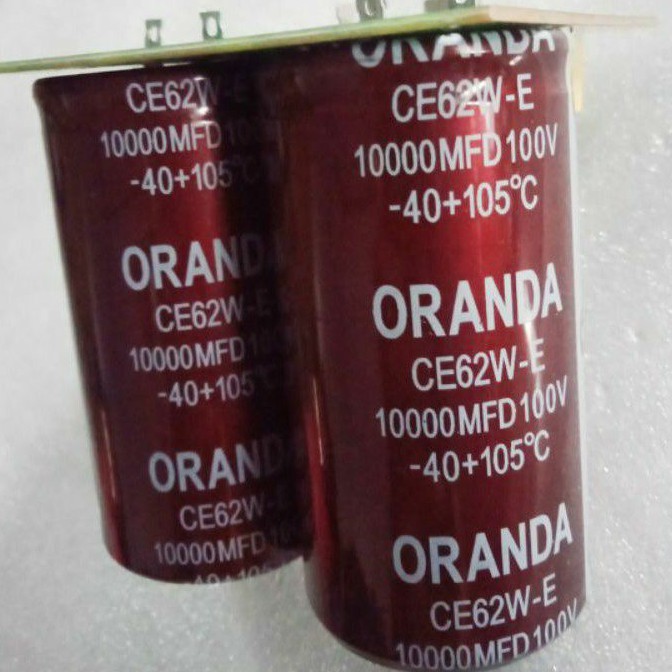 Kit PSU 2X ELCO ORANDA 10000uf/100v