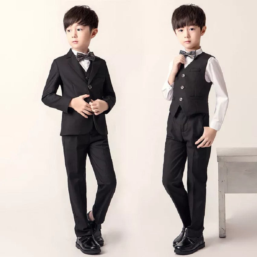 SETELAN JAS HITAM ANAK RESMI FORMAL SLIMFIT PAKET LENGKAP 5IN1 HIGH TWIST TERBAIK ORIGINAL NIKAYU