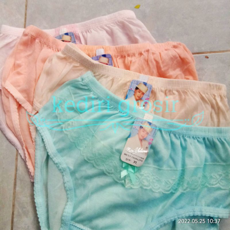 6 PCS  celana dalam wanita, cd renda putri yuliana