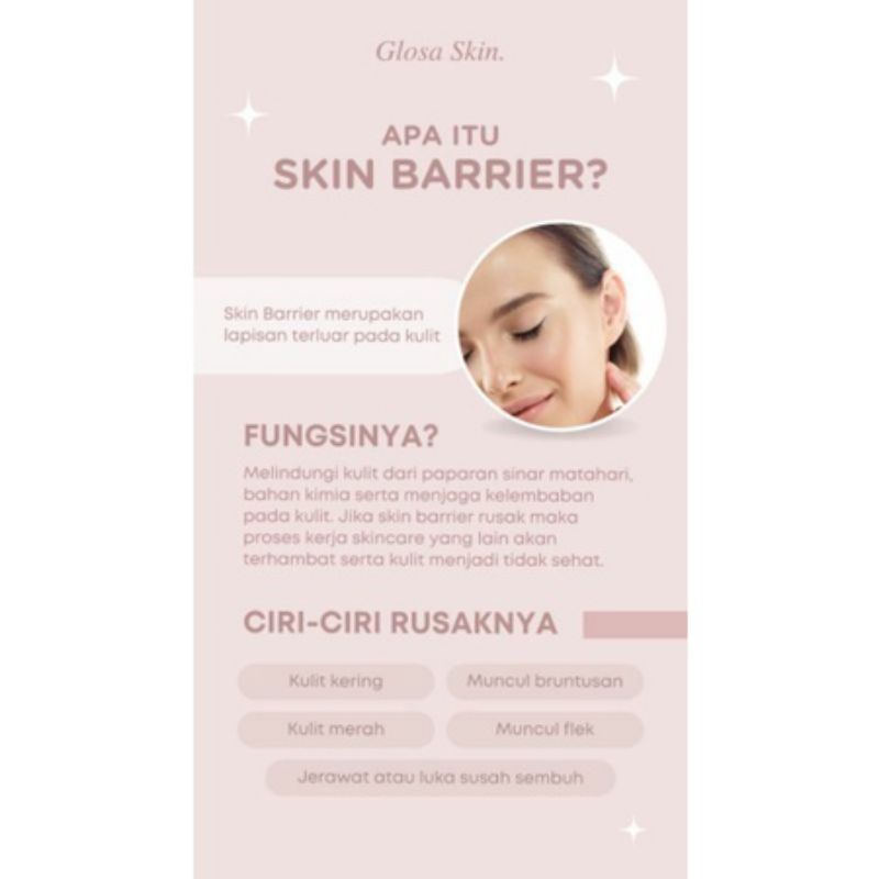 (AGEN RESMI GLOSASKIN READY SIAP KIRIM)  GLOW BOOSTER MOISTURIZER GLOSASKIN