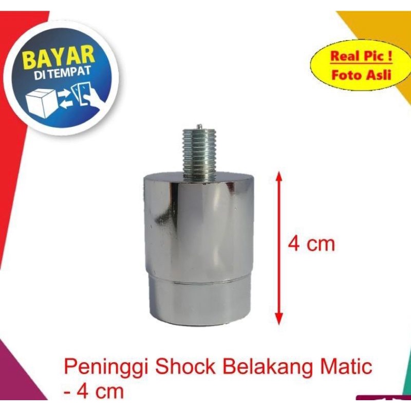 PENINGGI SHOCK BELAKANG MATIC BEAT MIO VARIO JUPITER REVO VEGA SUPRA PCX ADV N MAX AEROX NEX SCOOPY