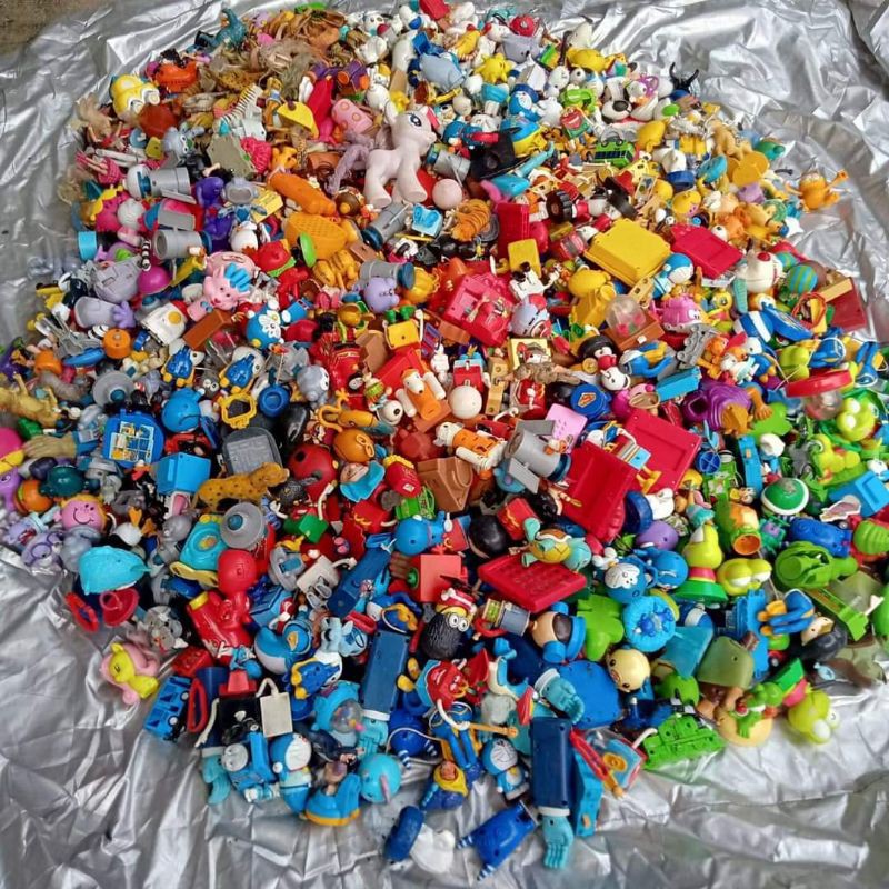 Mainan Mcd / Happy Meal / Kfc / Hokben / Bekas / 1Kg Kotor