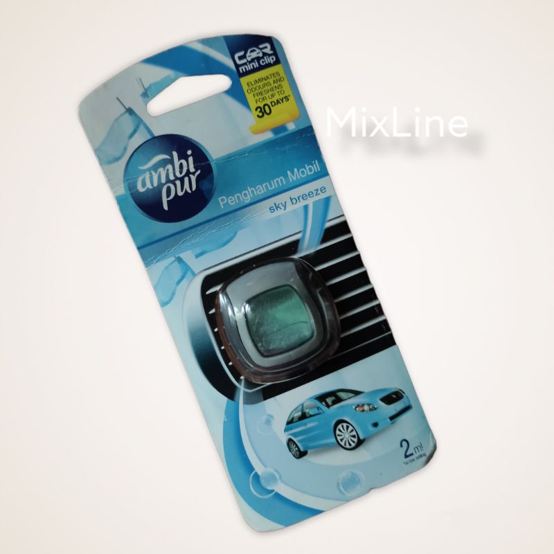 Pengharum / Pewangi / Parfum Mobil || Ambipur Sky Breeze 2 ml