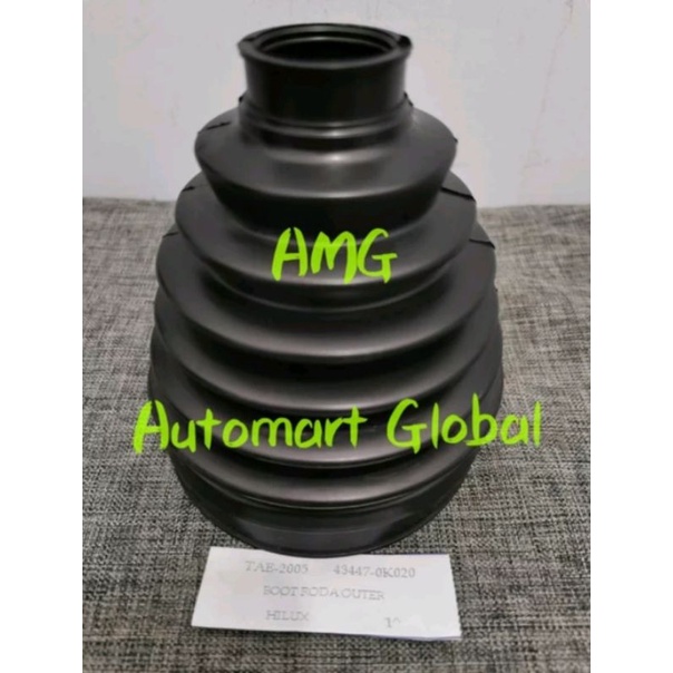 Boot cv joint as roda luar Toyota hilux Fortuner