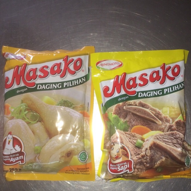 

Masako bumbu pelezat 250 gr