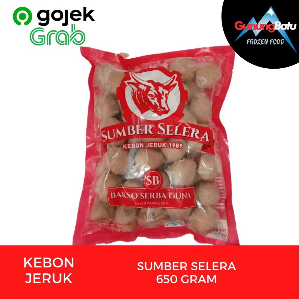 

SUMBER SELERA SERBAGUNA 50PCS 650 GRAM