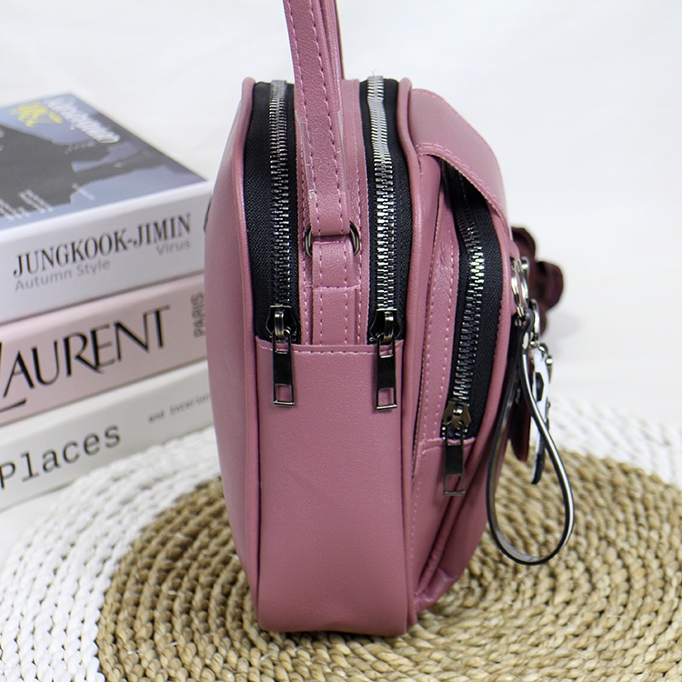 Luna Aura Tas Pouch Hp Wanita kelinci 3 Ruang Slingbag Hp Kekinian Tas Hp Koin Termurah Tas ootd