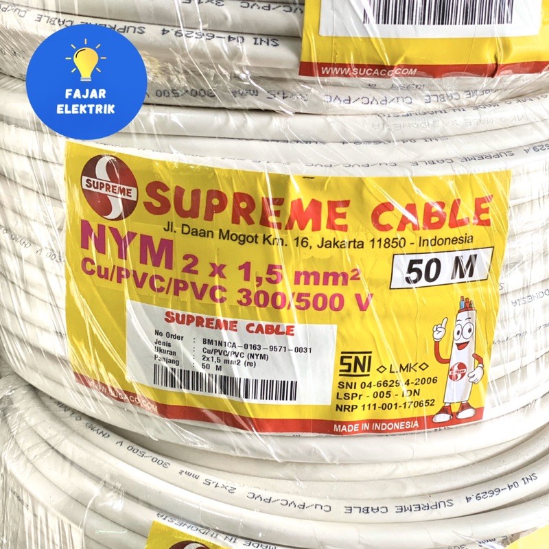 KABEL SUPREME NYM 2X1,5 (PERMETER)