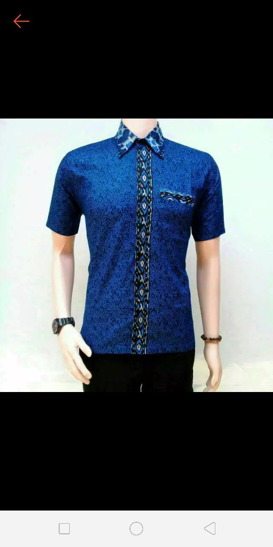 Maron Batik Hrb026 Kenongo Kemeja Tosca Pendek Pekalongan Padi M L Xl Sogan Tulis Halus Kemeja Batik