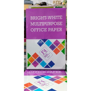 

kertas hvs f4 75gsm merk bright white multipurpose