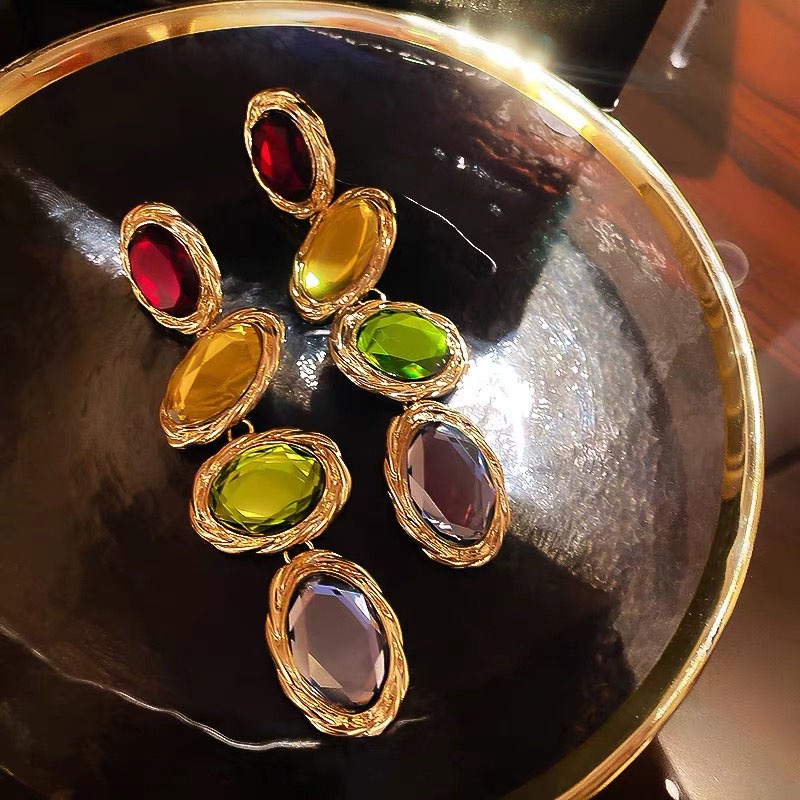 Anting Drop Warna Permen untuk Anting Jelly Wanita