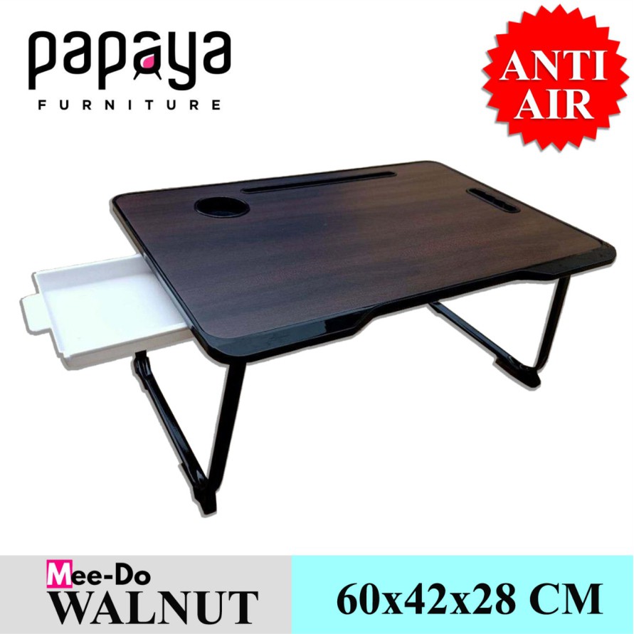 MEE-DO MEJA LIPAT LACI / LAPTOP / KOMPUTER MDF KERJA / BELAJAR ANAK