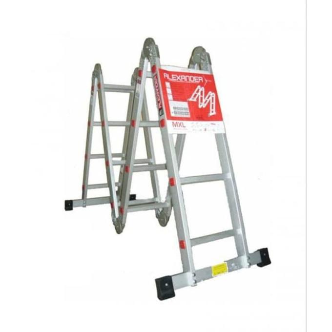 TANGGA ALEXANDER SALE LIPAT UK 4 METER 1 METER X 4 LIPAT ALUMINIUM KUA FDD656ES5