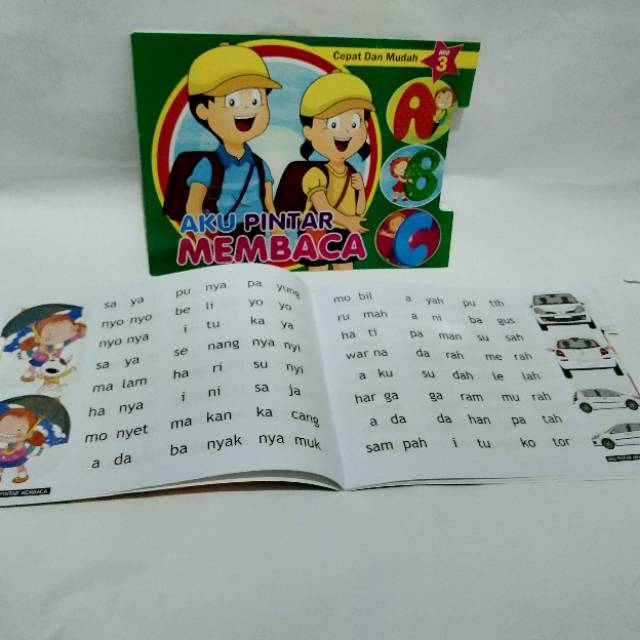 Buku Anak Aku Pintar Membaca (DM) / Paket Isi 3pcs