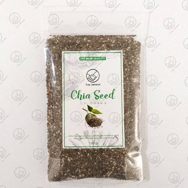 100gr Organic Black Chia Seed / USDA / Rempah / JSR ORGANIK 100% PREMIUM QUALITY