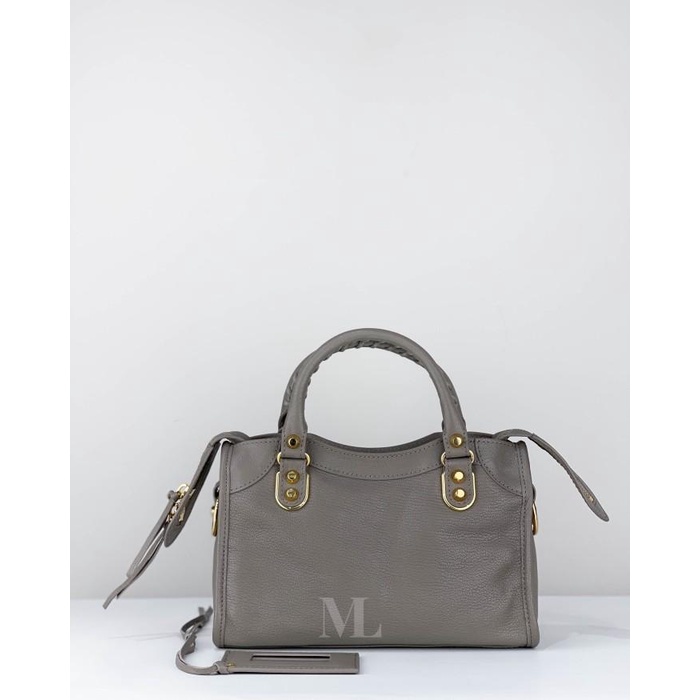 BALENCIAGA METALLIC EDGE CITY MINI BAG