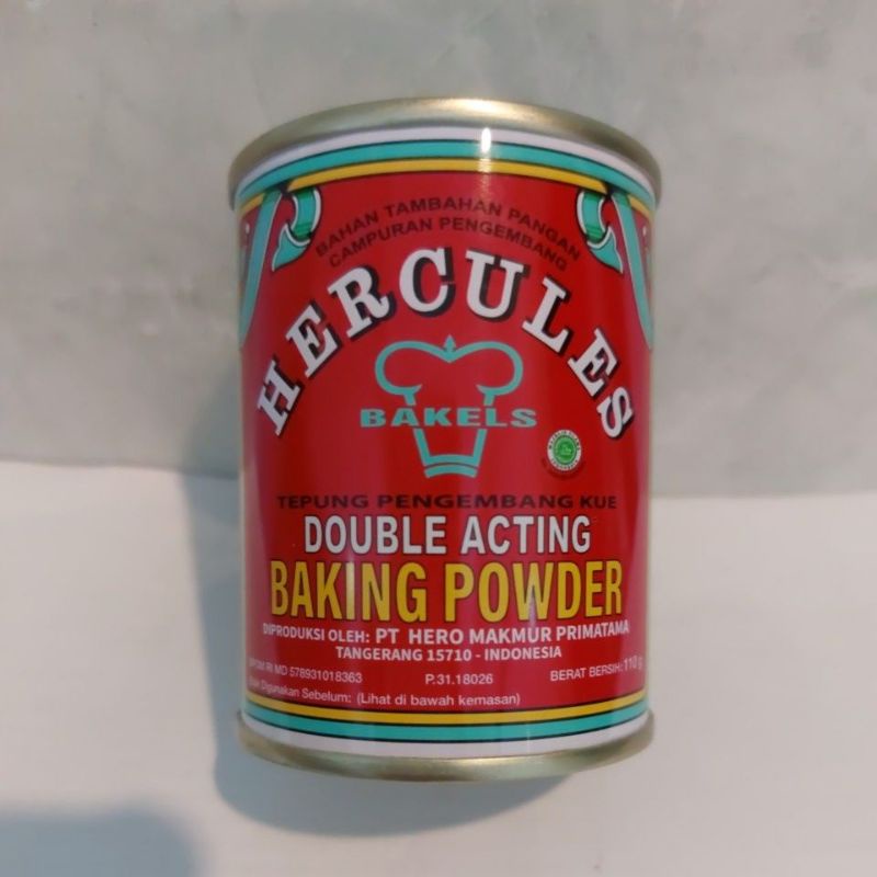 Hercules Double Acting Baking Powder Tepung Pengembang Kue 110g