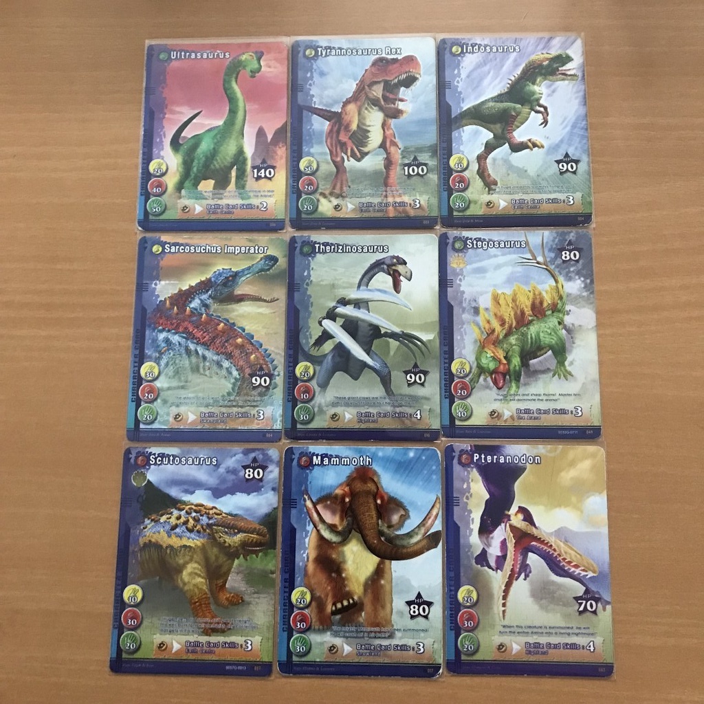 Kartu Dino Duel Master Character Card Bintang 2 Collection Original  HARGA PER PCS/ 1 KARTU