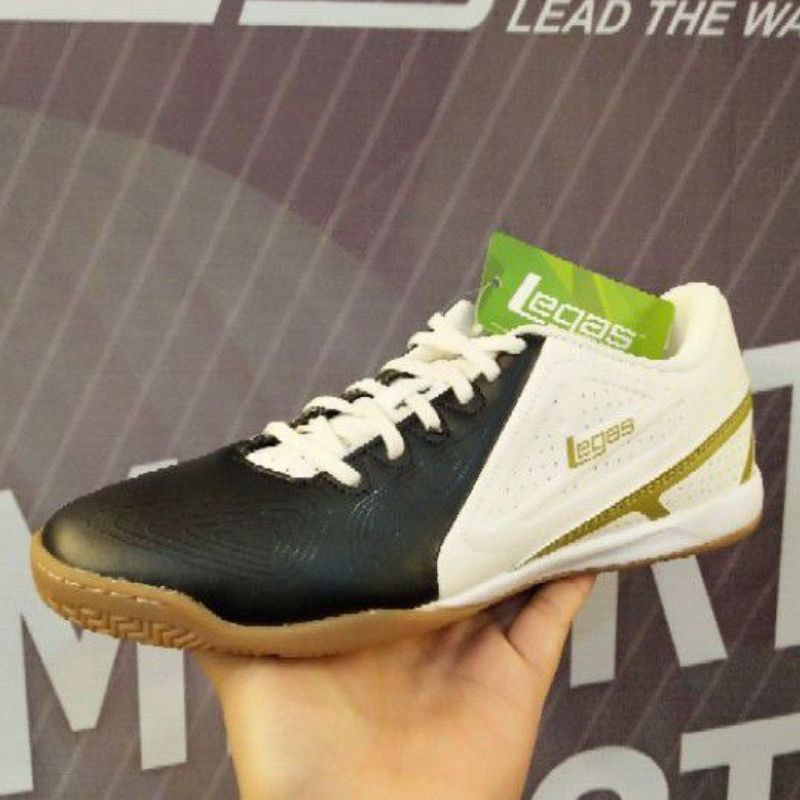 Sepatu League Legas Hitam Futsal Defcon La Original Murah Diskon