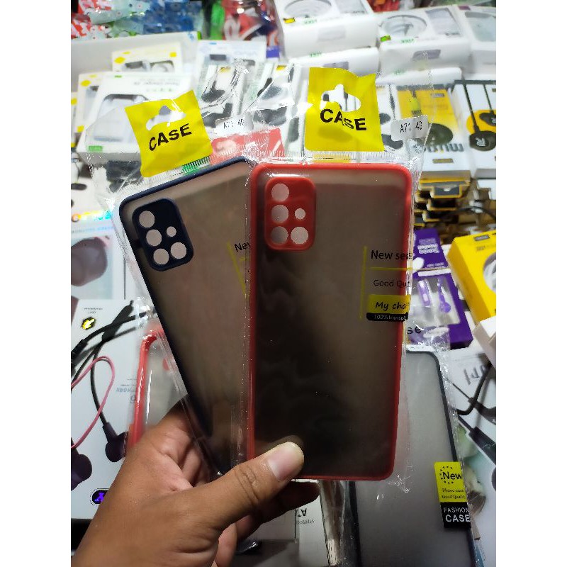 Silikon Aero samsung A71 - softcase terbaru