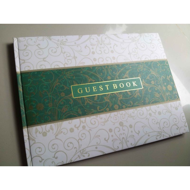 

Buku Tamu Acara Kantor Seminar Pernikahan Hard Cover Elegan