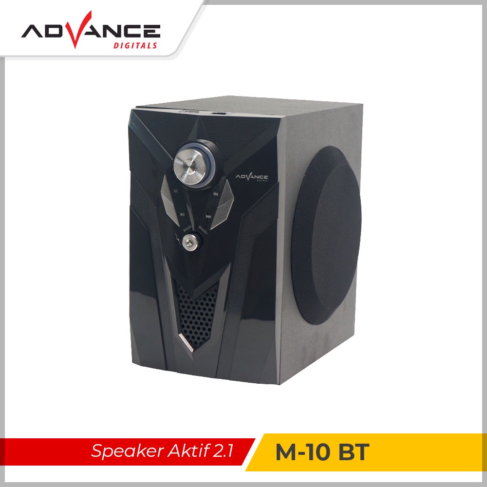 Advance Speaker Bluetooth Music Box Karaoke Stereo Multimedia Extra Bass Subwoofer M10BT