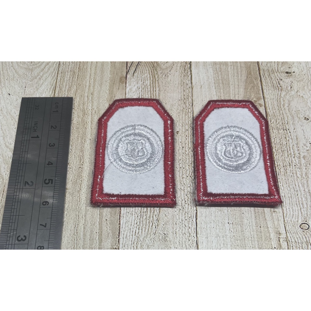 Bordir Monogram Satpam|Badge Monogram Satpam|Bordir Timbul Satpam