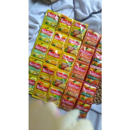 

Nutrisari Minuman Serbuk Renceng Aneka Rasa (1 Renceng=10 sachet)