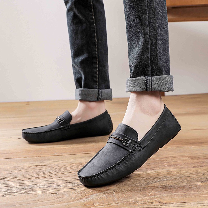 Sepatu Kasual Pria Slip On Sepatu Formal Fashion Sepatu Terbaru Keren Sepatu Kerja Loafers Bagus