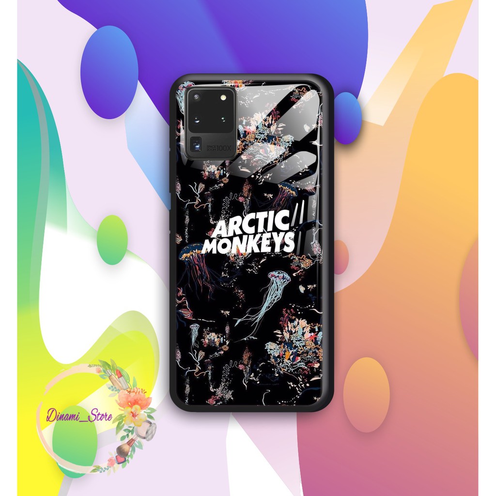 Back case glass ARCTIC MONKEYS Samsung J2prime G530prime A20 A30 A20s A50 A50s A21s A01 A11 DST1400