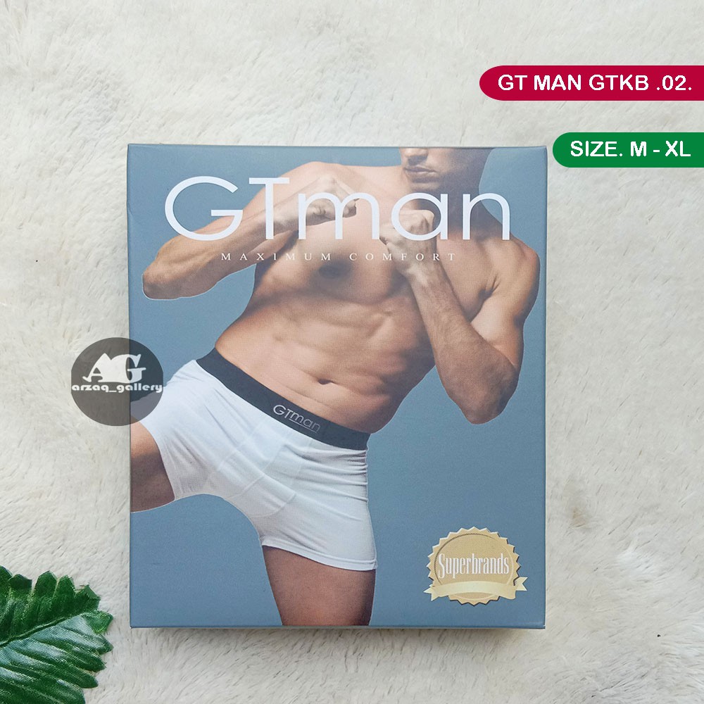 1 Pcs - CD PRIA GTKB 02 | Boxer gt man | Celana dalam gt man boxer | CD pria Boxer | CD kotak  | Pakaian Pria | Pakaian Dalam | Celana Dalam | Cd | Boxer