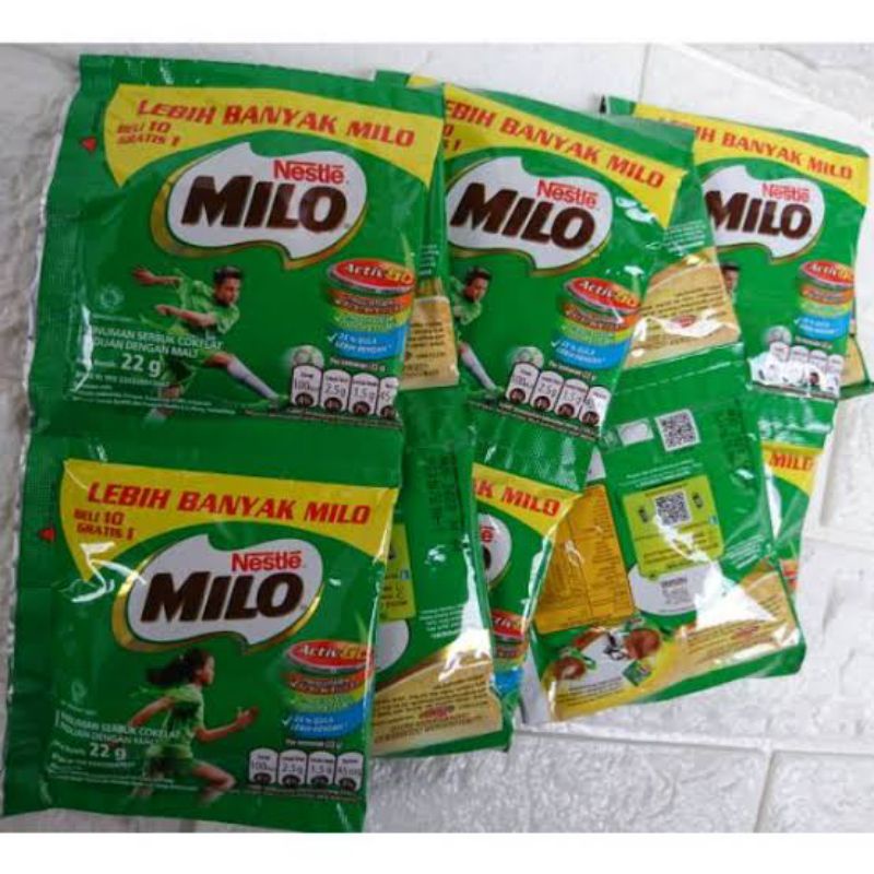 

Milo 1 Renceng sachet 22gram