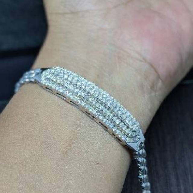 GELANG SILVER BERLIAN EROPA
