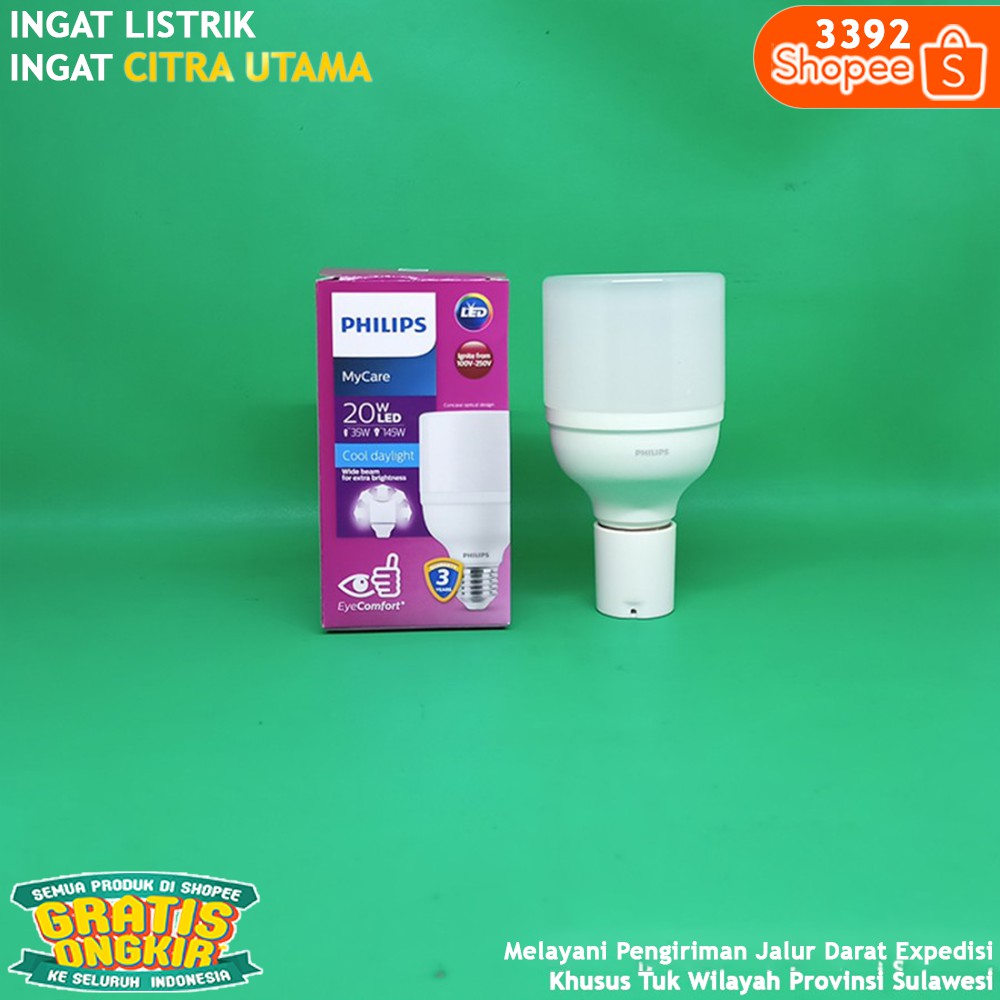 LAMPU BRIGHT PHILIPS 20W [W] K3392