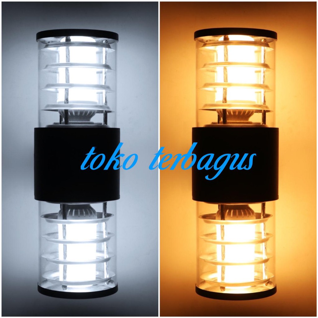 Lampu Hias Taman Teras Pilar Dinding Tempel Dekorasi Outdoor Garden Park Wall Light Lamp Decoration Dekor Decor