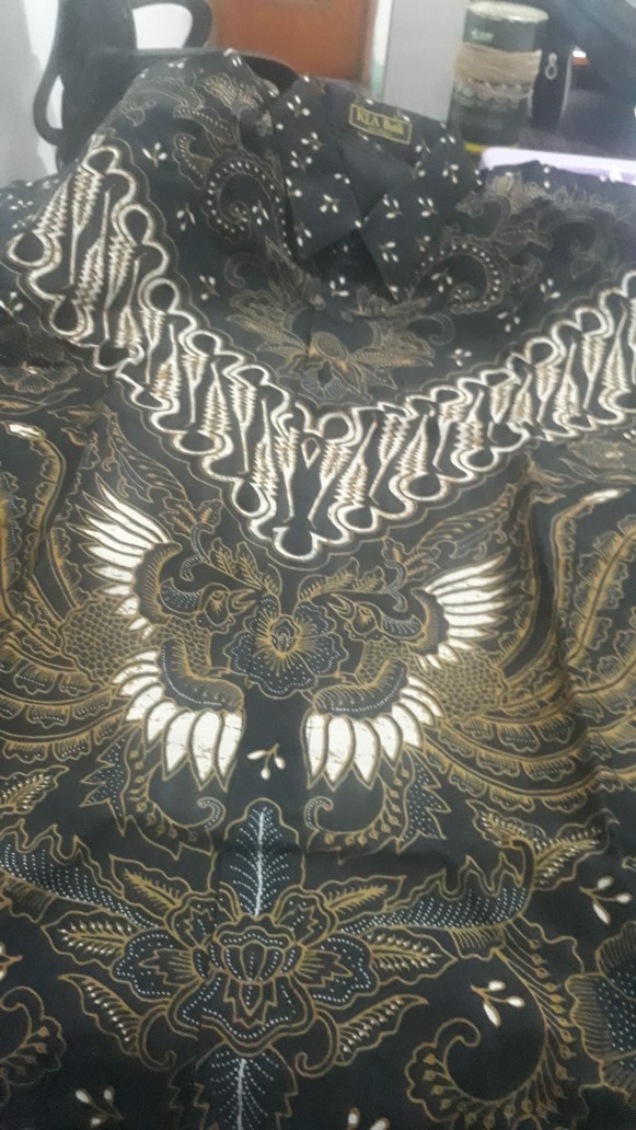 Kemeja Batik Pria Lengan Panjang Katun Halus Sragenan Lapis Furing 02