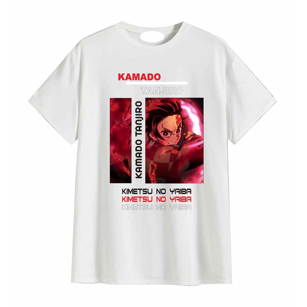 Kaos Baju Distro Anime KAMADO TANJIRO