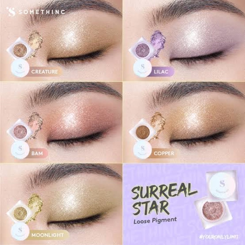 [ AGEN RESMI ] new eywshadow blink - SOMETHINC SURREAL Star Loose Pigment