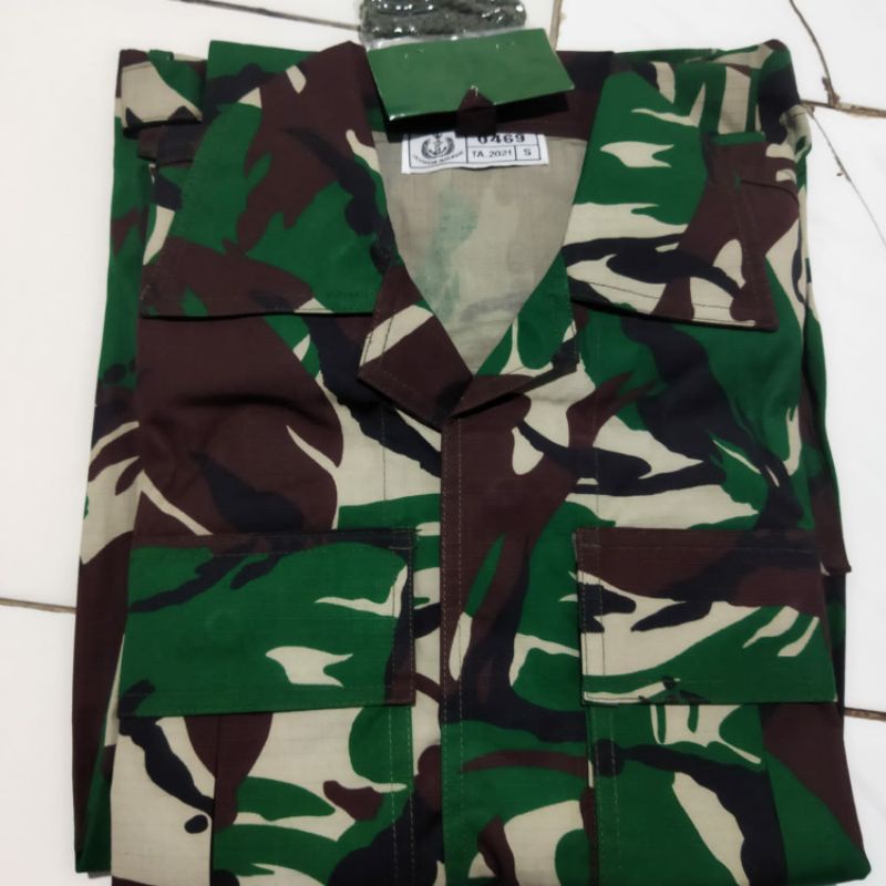 Seragam baju PDL Loreng AL bahan Sritex