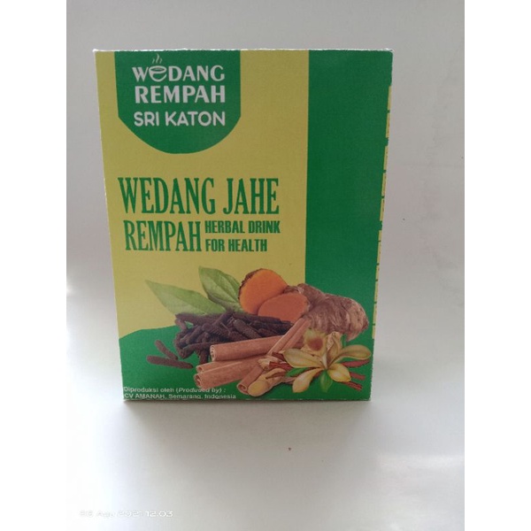 

Wedang Jahe Rempah SRI KATON