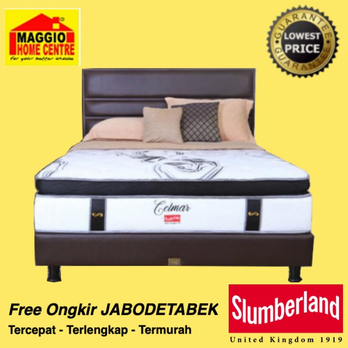 KASUR SPRINGBED SLUMBERLAN - KASUR SPRING LATEX - KASUR LATEX - COLMAR - SLUMBERLAND