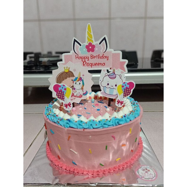

Unicorn Ogura Cake